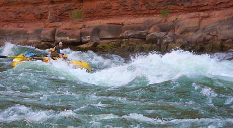 Rafting The Colorado River in the The Grand Canyon